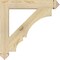 Ekena Millwork Balboa Arts & Crafts Rough Sawn Bracket, Douglas Fir, 4"W x 28"D x 28"H BKT04X28X28BOA03RDF - alternate 3